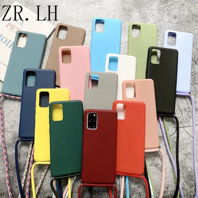 Чехол на шнурке и цепочке для Samsung Galaxy A32, A42, A52, A72, A51, A71, A31, A40, A10, A20, A30, A21S, A20E