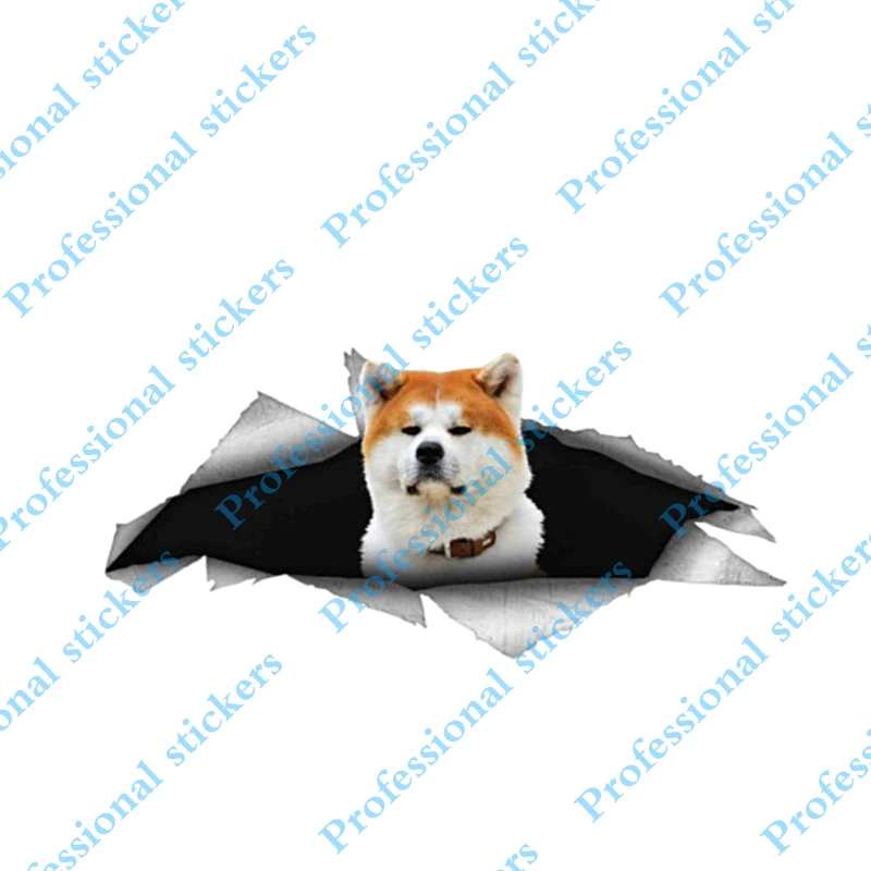 Забавная 3D наклейка на автомобиль 13 см x 8 5 для домашних животных собаки Лабрадора