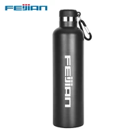 feijian thermos flasksport vacuum flask 1810 stainless steel water bottle with portable handgripbig capacity for all day