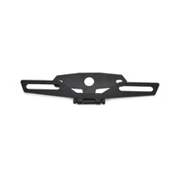 2017 adjustable folding motorcycle license plate holder tail light bracket mount support black color