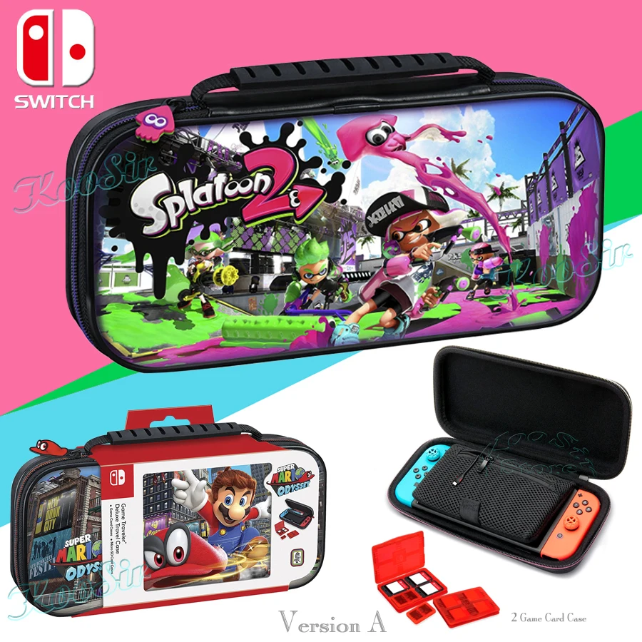 Сумка для хранения rend Switch Super Mariokart, консольный чехол для переноски, чехол для Nintendo Switch, аксессуары в виде ракушки
