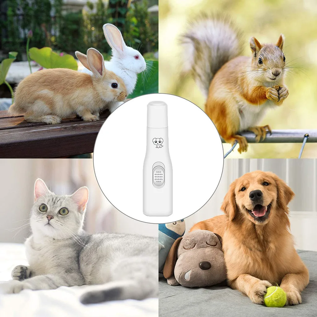 

Professional pet dog nail clipper Dog Nail Grinder Pet Nail Trim Paw Pet cat dog foot sharpener nail clipper pet grending foot
