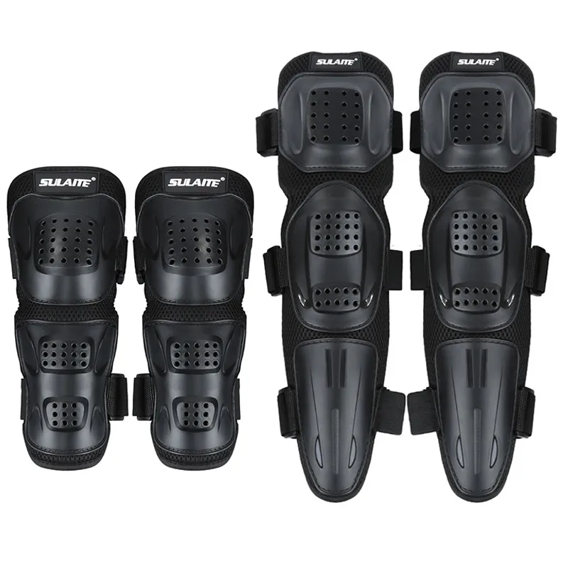 Наколенники мотоциклетные из нержавеющей стали 4 шт.|Защитные наколенники для