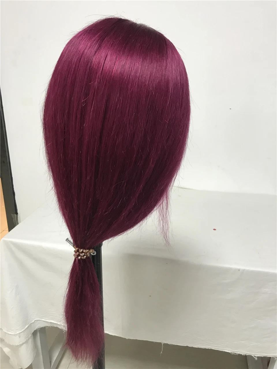 HairUGo, перуанские прямые волосы, 4*4, шнуровка, парик, жук, Омбре, человеческие волосы, парики для женщин, Remy, предварительно выщипанные, натуральные волосы