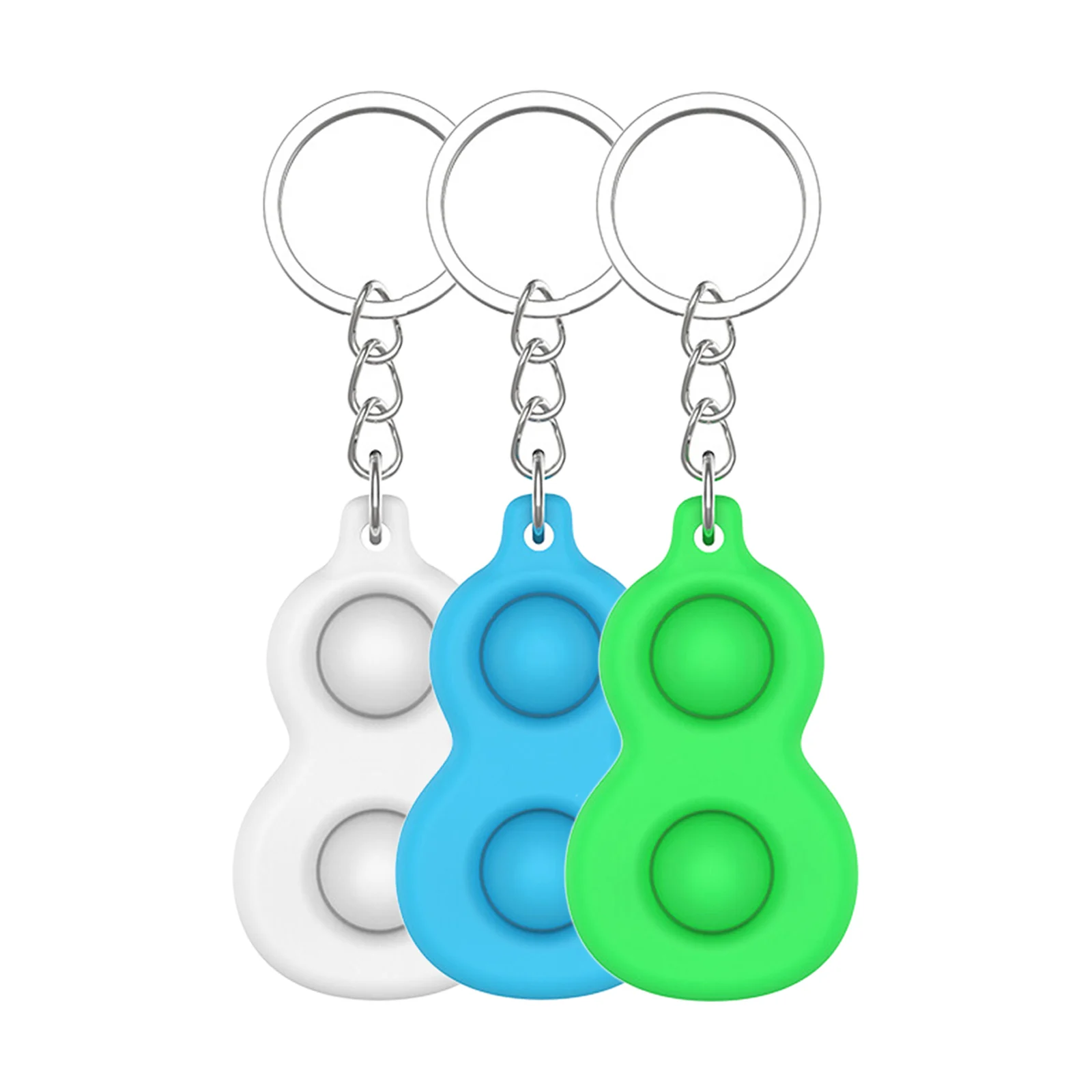 

Simple Key Chain Stress Relief Sensory Toy Early Educational Toys