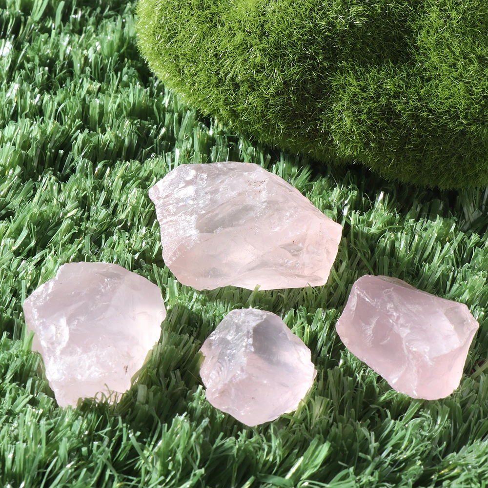 50 г натуральный розовый кварц кристалл целебные камни неправильной формы