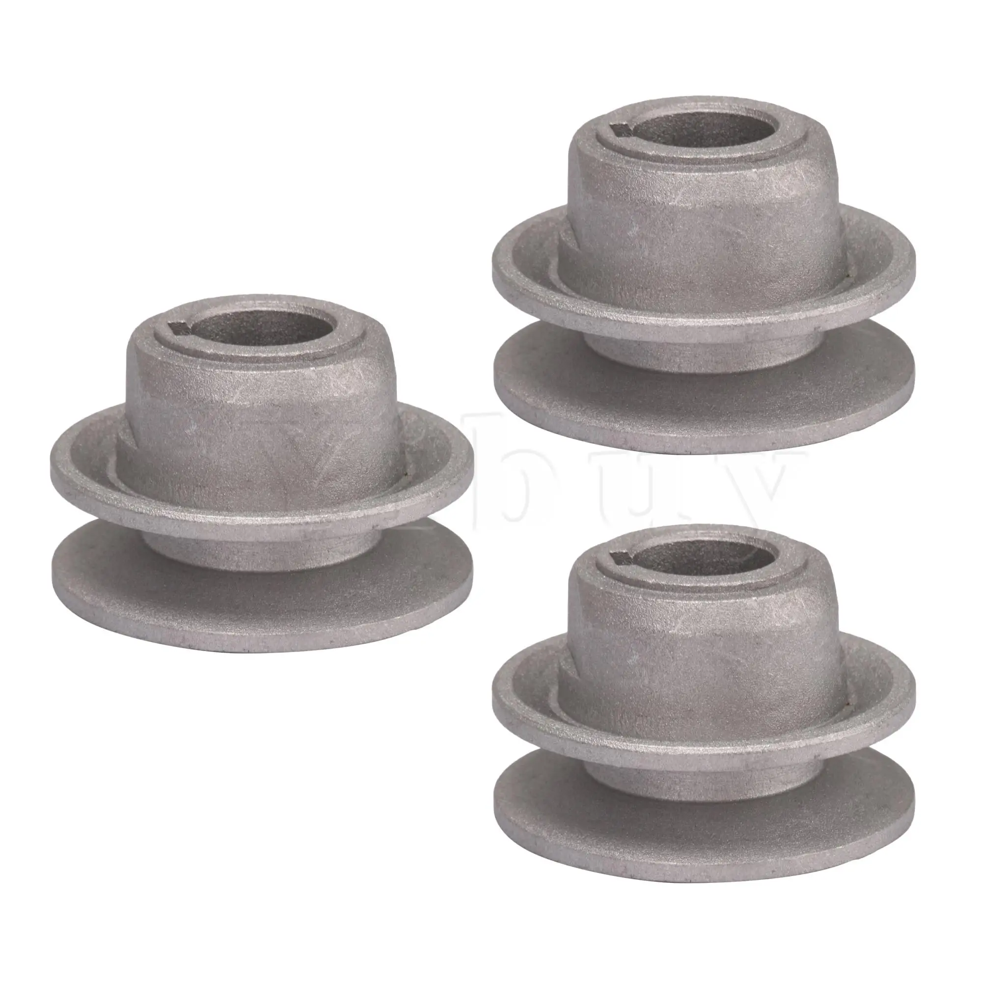 

Aluminum Household Sewing Machine Motor Flatcar Pulley Silver Pack of 3