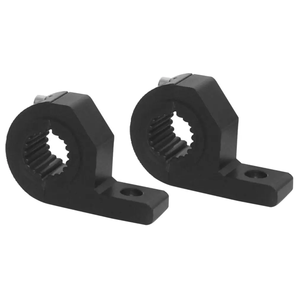 

Hot 2pcs Bull Bar Mount Bracket Fog Driving Light Spotlight Universal Clamp Bracket 15-30mm for Car Motorcycle Crash Bar Guard