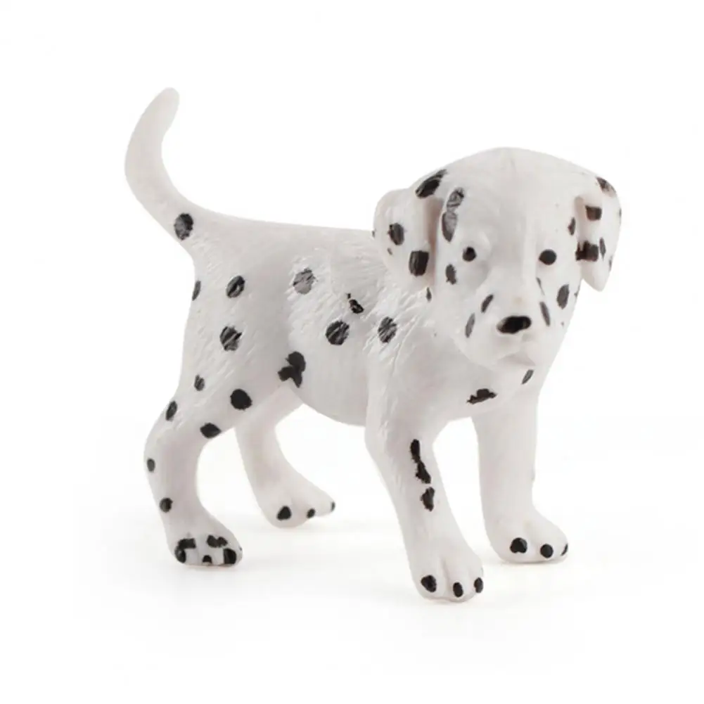 

Display Mold Simulation Dog Design Exquisite Desktop Ornament PVC Decor Supplies Kids Educational Toys for Children Gifts