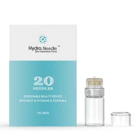 hydra 20 pin micro needle titanium tips derma needles skin care anti aging whiten bottle