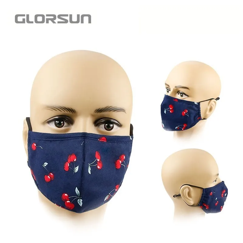 Customized washable cotton warm face mask