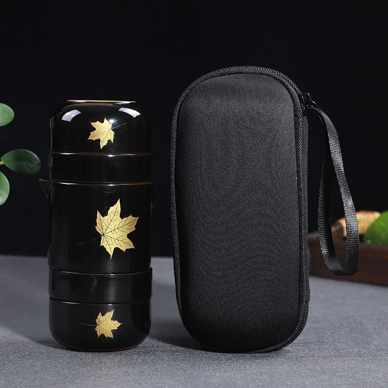 Портативный чайный горшок с фиолетовым песком Gaiwan чайные чашки ручной работы для