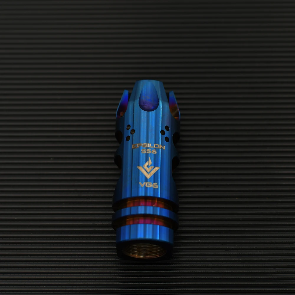 14 мм CCW цветной резьба VG6 EPSILON 556 подавитель адаптер компенсатор для Gel Blaster Airsoft AEG