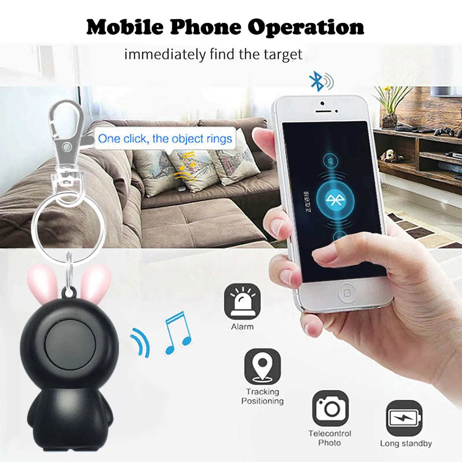 Мини-устройство для отслеживания местоположения смарт-трекер детей Bluetooth трекер