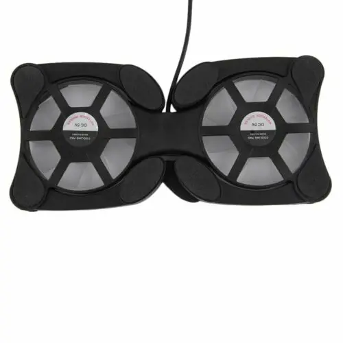 Складной USB порт мини Осьминог ноутбук двойной вентилятор кулер охлаждающая