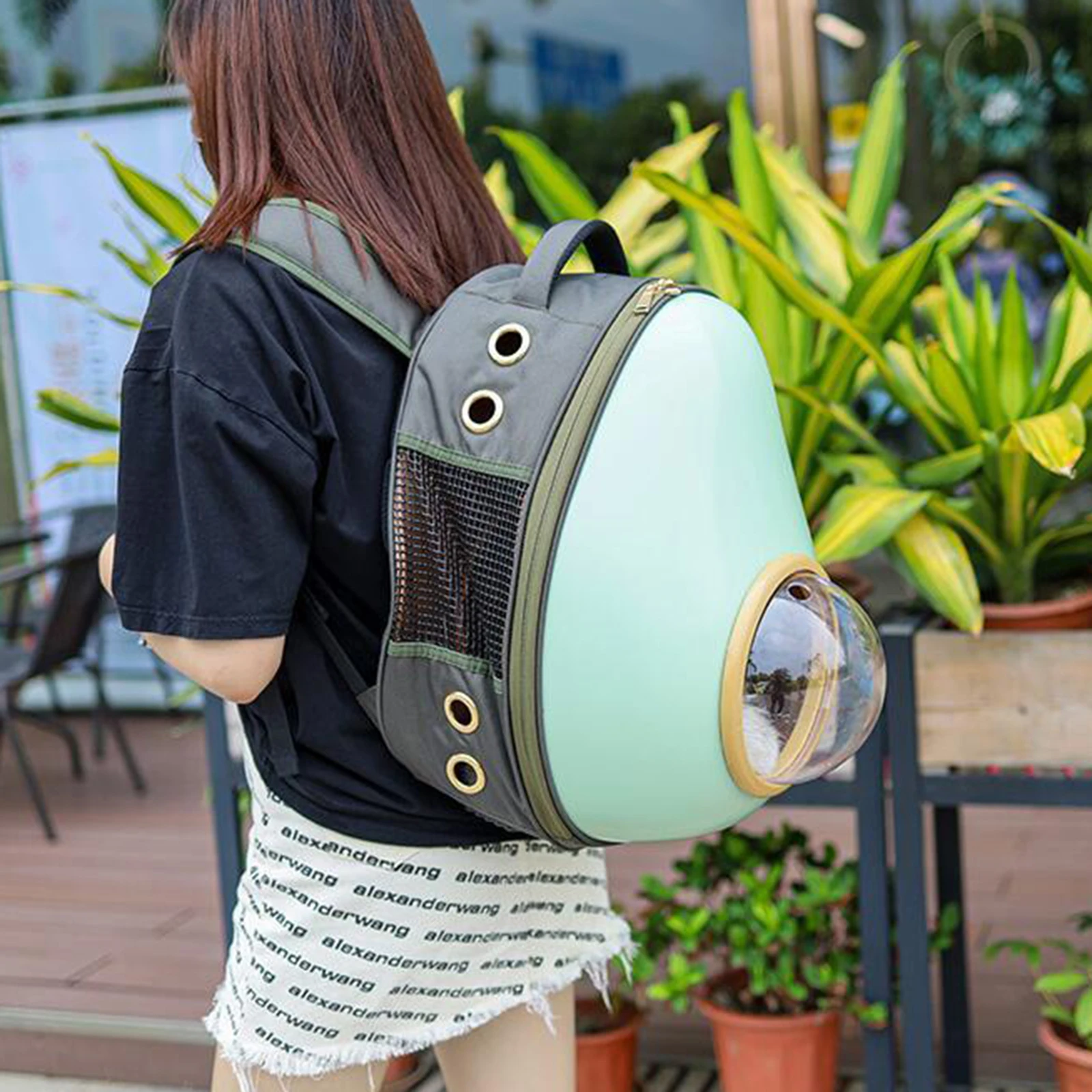 

Pet Dog Window Carrying Breathable Travel Bag Bubble Astronaut Space Capsule Cat Carrier Backpack For Small Cat Dog