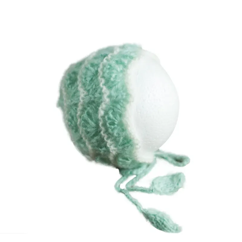 

2020 Handmade Newborn Photography Hat Baby Photoshooting Props Knitted Mohair Hat Infant Photo Studio Hat And Cap Accessories