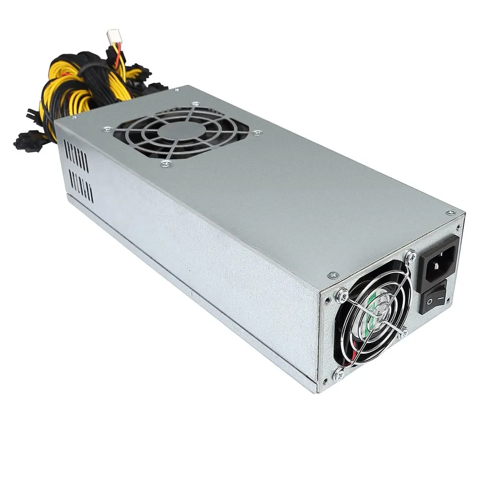 Одиночный 2u 2600w горнодобывающая машина блок питания 10 P6 интерфейсы Atx
