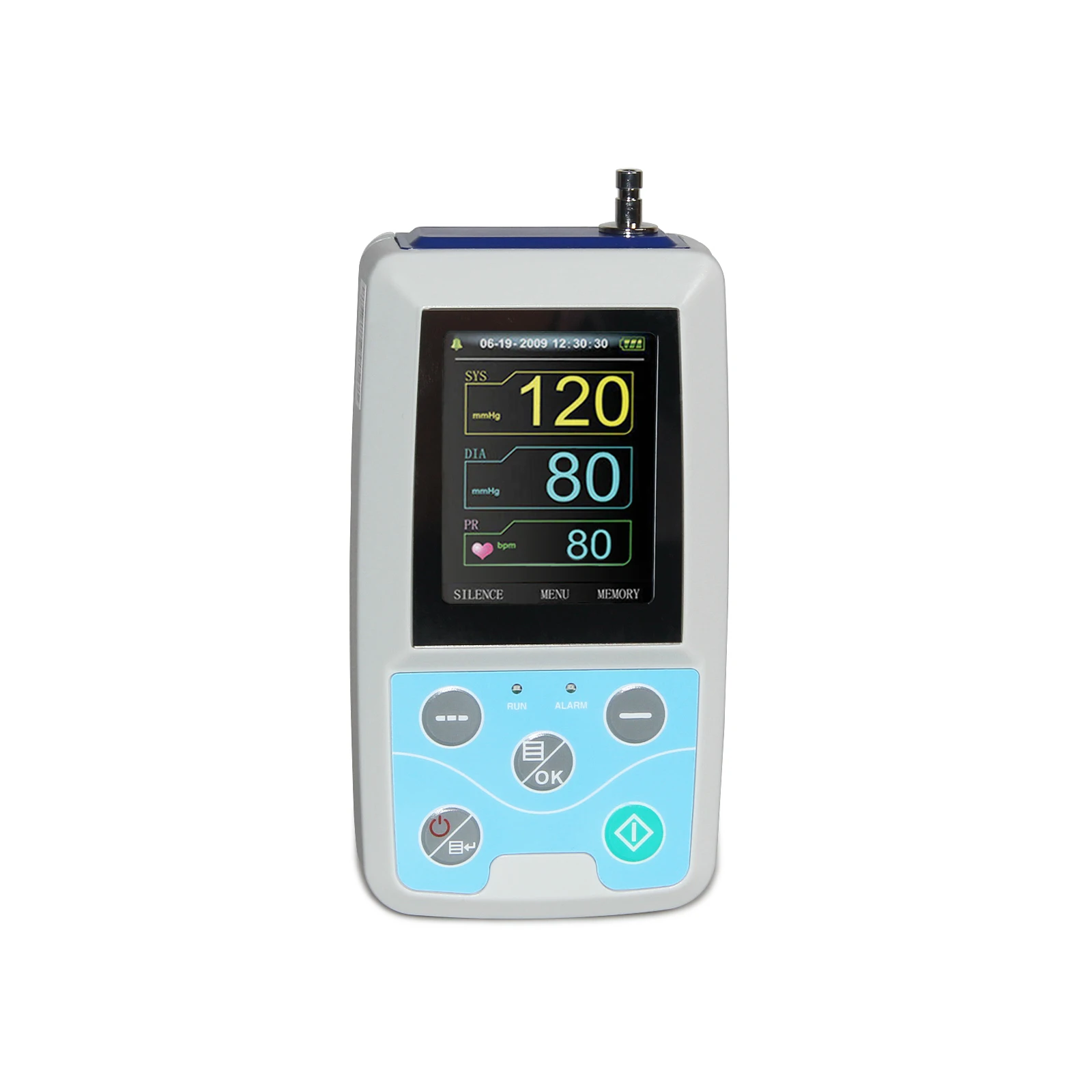 ABPM50 24 часа Амбулаторный монитор кровяного давления Holter ABPM BP с программным