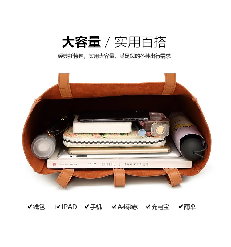 

Women Handbag 2020 New Pu Leather Large Capacity Belt Tote Shopping Purse Factory Sell Low Price Lady Laptop Bag Working Sac