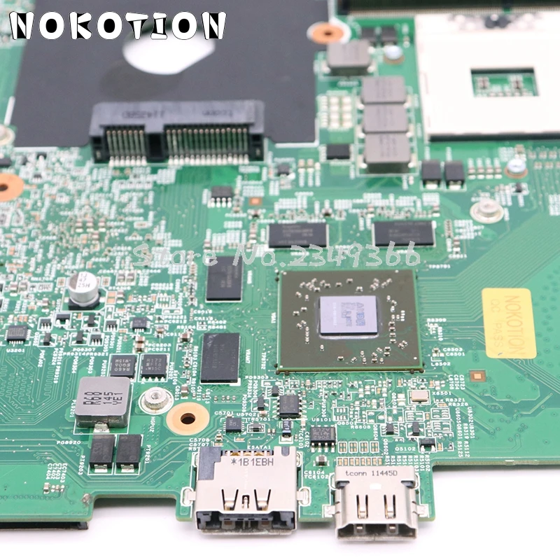 Материнская плата NOKOTION CN-0XV36V 0XV36V для Dell Vostro 3550 V3550 материнская ноутбука HM67 DDR3 HD 6630M