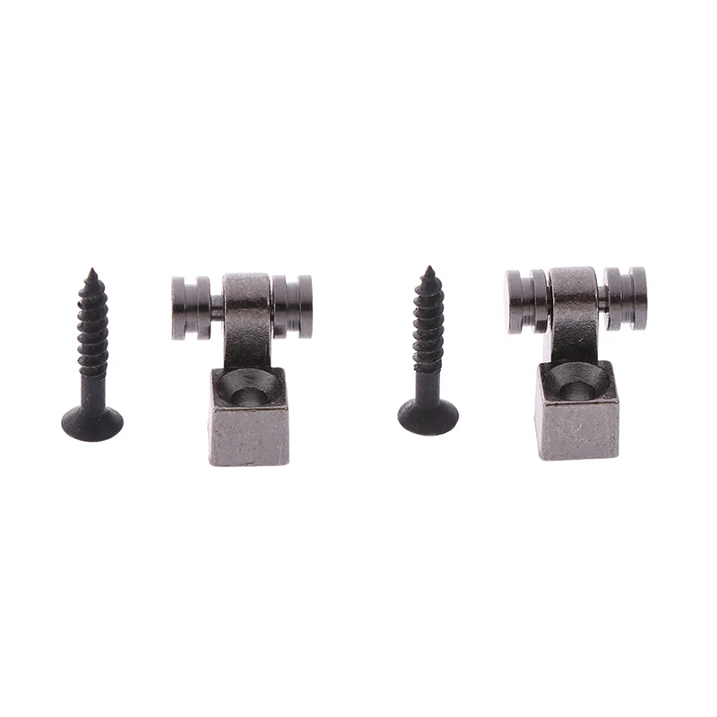 

2Pcs Metal String Retainer Trees Roller Guitar Parts Accessories