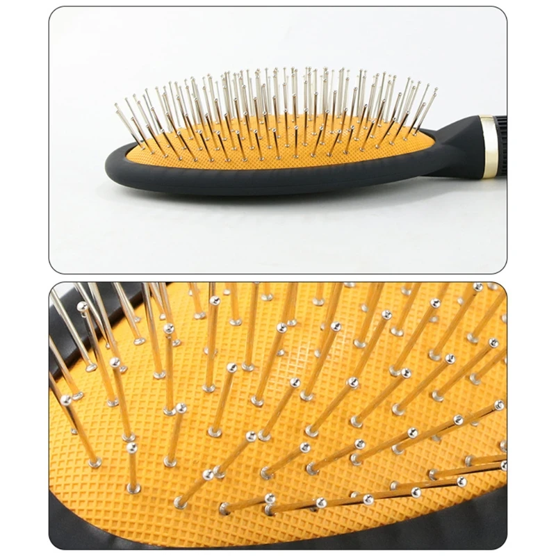 

3pcs Paddle Anti-Static Comb Detangling Hair Brush Scalp Massage Styling Tools 667D