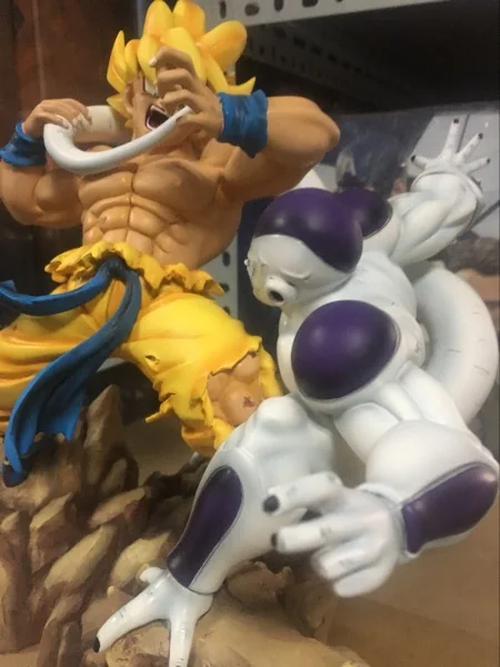 DBZ SUPER SAIYAN GOKU VS статуя Фриза GK из смолы в наличии|Игровые фигурки и трансформеры| |