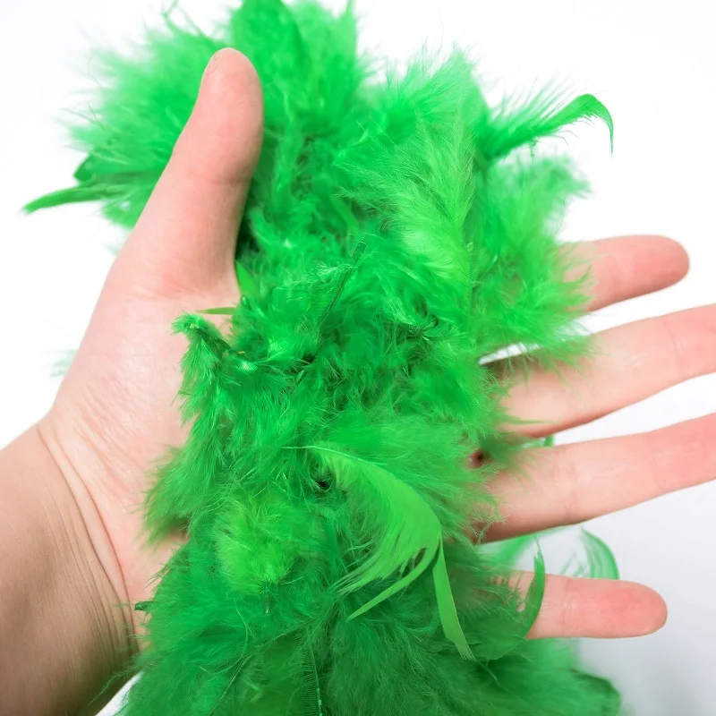 10 шт./лот 2 М перо индейки полоска куриное боа украшения для свадьбы дня рождения