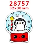 28757 30 шт мультяшный персонаж плоское украшение из смолы PR 28698 - Цвет: 28757