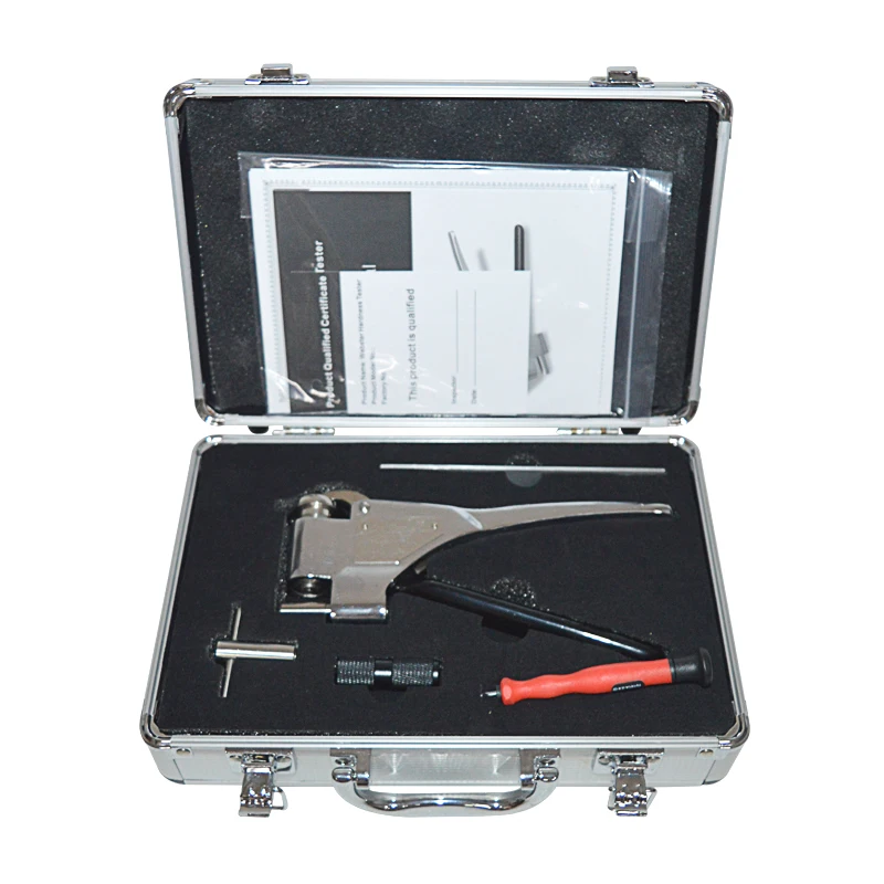 1 шт. Webster Твердость тестер W 20 ручной алюминиевый сплав нержавеющая сталь