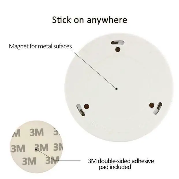 Датчик движения светодиодный Ночной светильник на батарейках Магнитный для