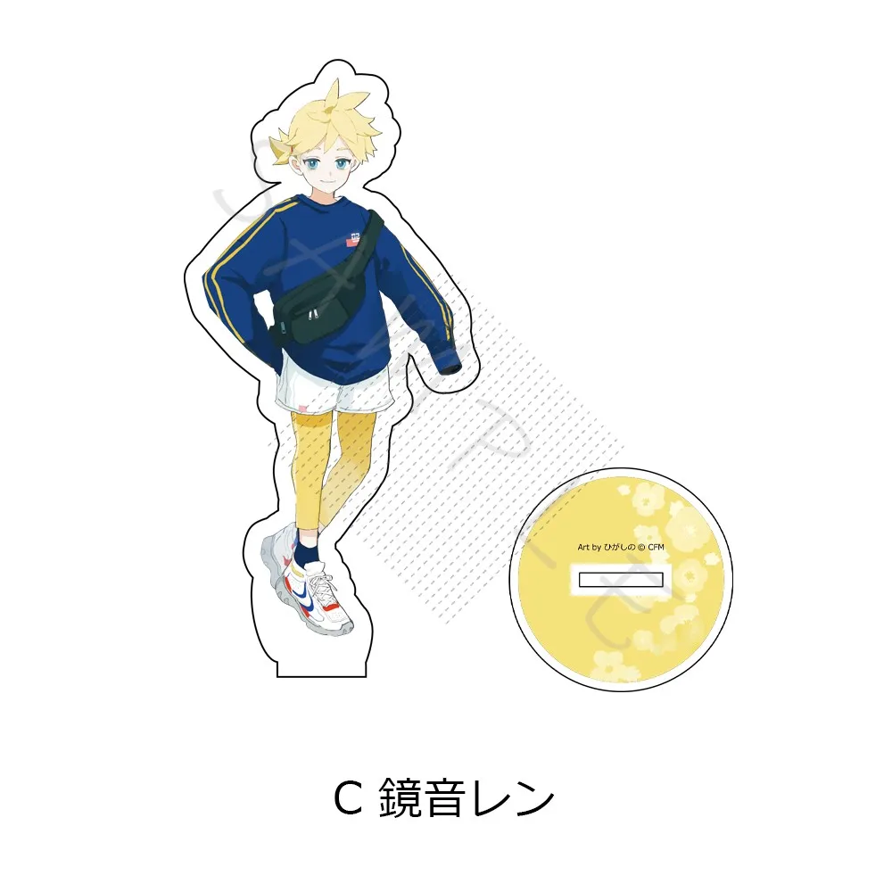 Meiko Kaito Hatsune Miku Vocaloid Kagamine Rin Len акриловые модели Аниме фигурки стоячие наружные