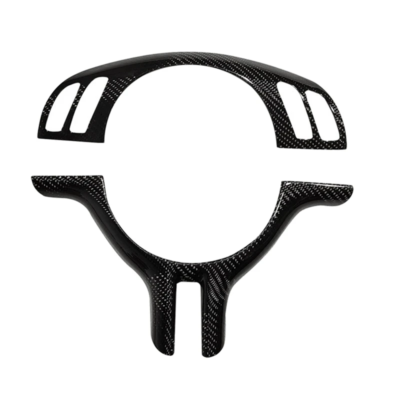 

Carbon Fiber Car Steering Wheel Frame Trim for-BMW 3 Series E46 1998-2006