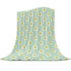 Плюмерия украшение в форме цветка, коралловые флисовые одеяла фланелевые покрывала мягкий теплый одеяла для кровать диван с начесом Обёрточная бумага одеяло