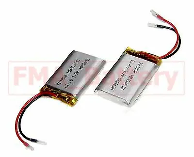 2Pcs 103450 3.7V 1.8Ah Li-Polymer LiPo Battery for GPS MP4 Notebook Phone Toys | Электроника