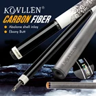 Бильярдный Кий из углеродного волокна Konllen, 12,5 мм, комплект 38*8, радиальный штырьковый шарнир, ящерица, кожаный захват, бильярдный карбоновый кий