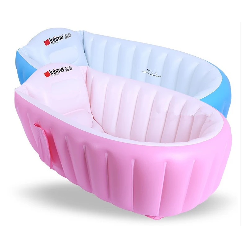 

Increase and thicken the bath basin for newborn products PVC baby bath baby bath basin children's bath tub