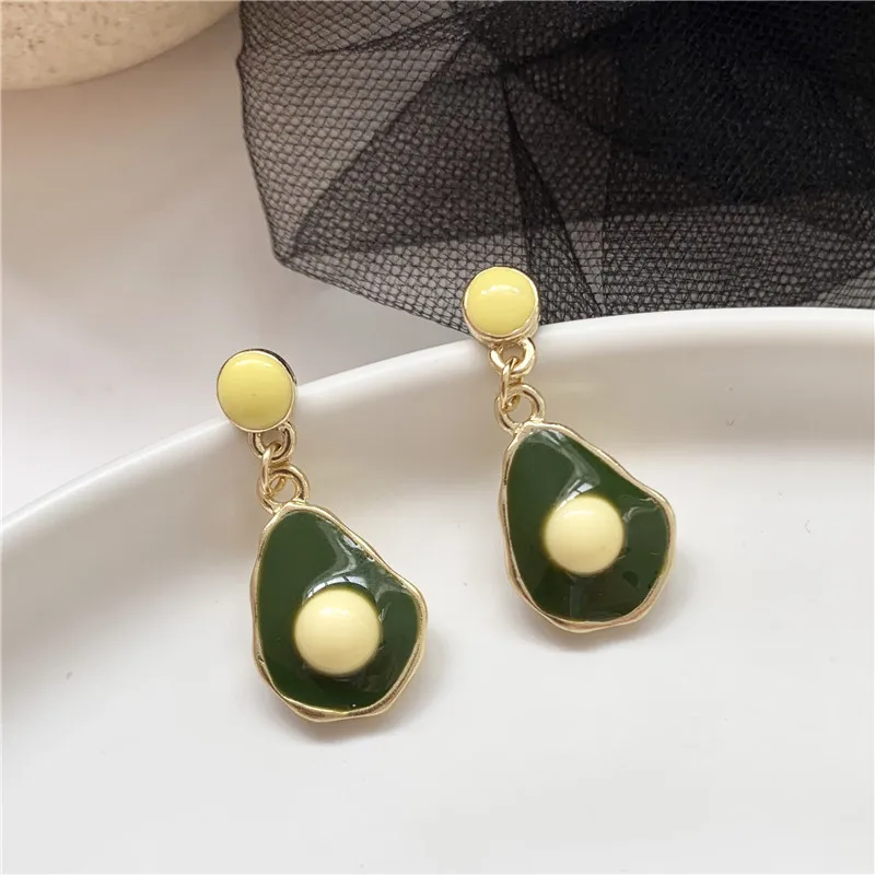 Ruanme модные серьги гвоздики для женщин Геометрическая простота и чистый свежий