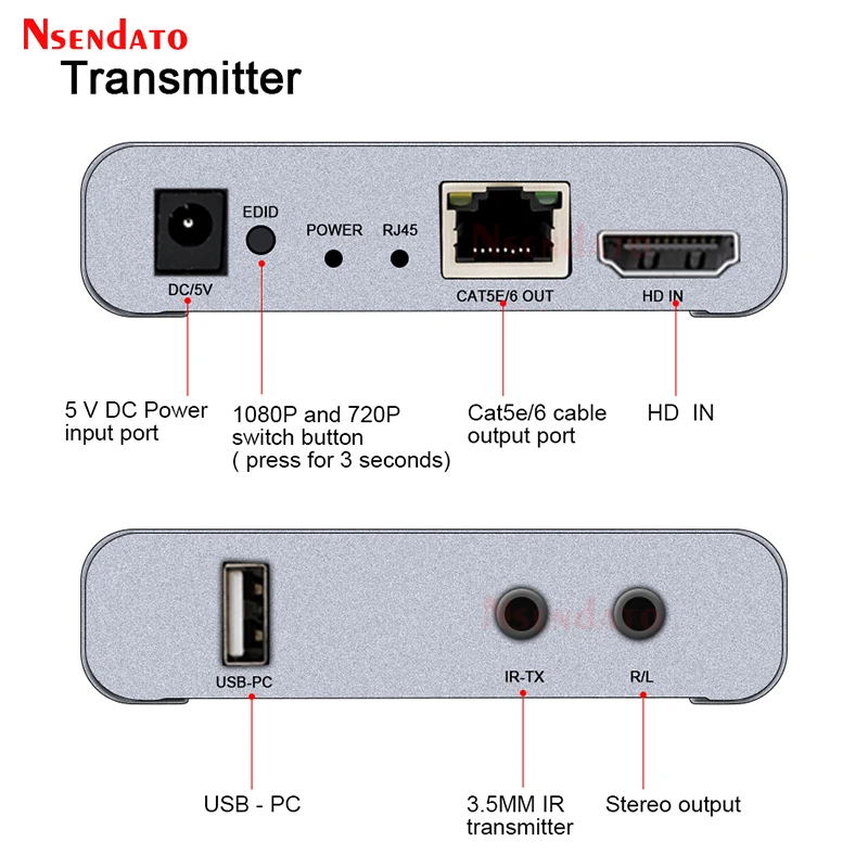 60 м USB KVM HD удлинитель по CAT5E Cat6 RJ45 Ethernet кабель передатчик приемник аудио видео