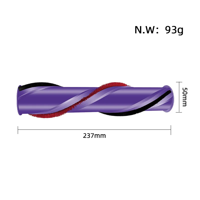 Замена рулона щетки для Dyson New V7/V8 аксессуары аксессуаров рулон из углеродного
