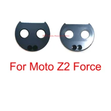 10 PCS Back Rear Camera Glass Lens For Motorola Moto Z2 Force Back Big Main Camera Lens Glass Cover With Sticker Repair Parts