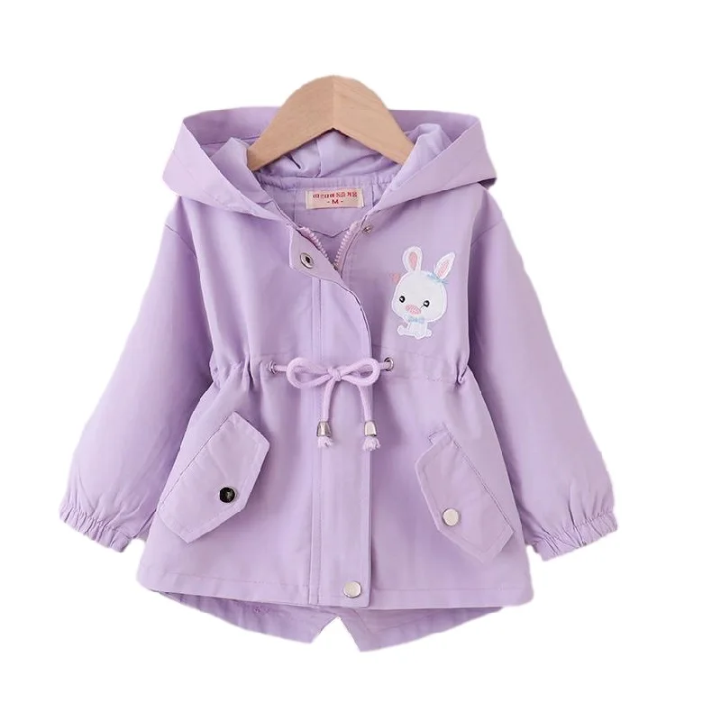 

Baby Girl Autumn Winter Jacke 2021 Children's Clothing Girls Jacket Girls Baby Outing Clothes Jacket Children Hooded jacket 1-10