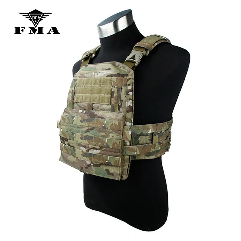 Тактический жилет FMA Multicam TMC несущий с тарелкой AVS (Размер M) Cordura 500D Standard Limited Airsoft