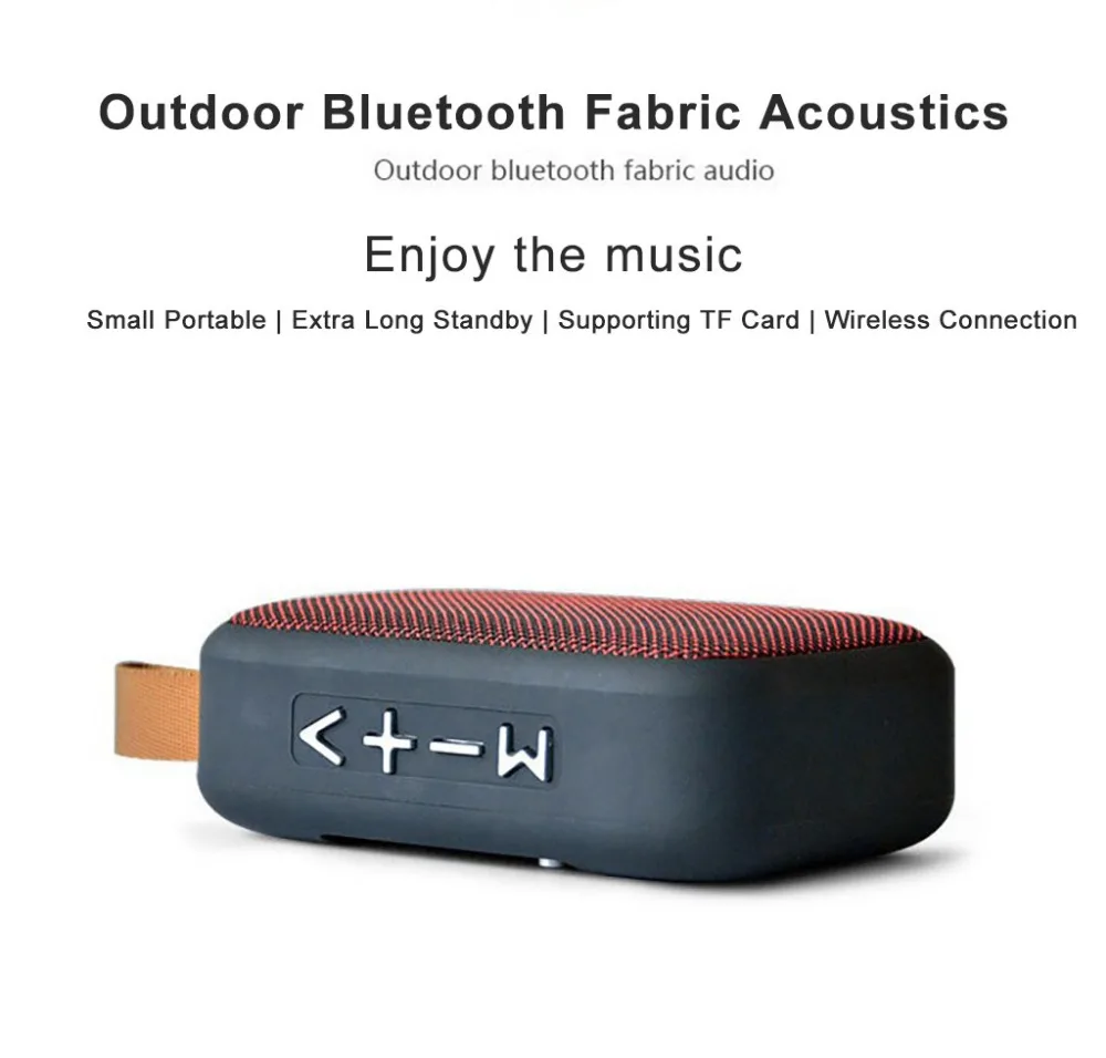 Портативный беспроводной Bluetooth стерео динамик для смартфона планшета ноутбука поддержка SD карты FM радио мини громкий динамик открытый