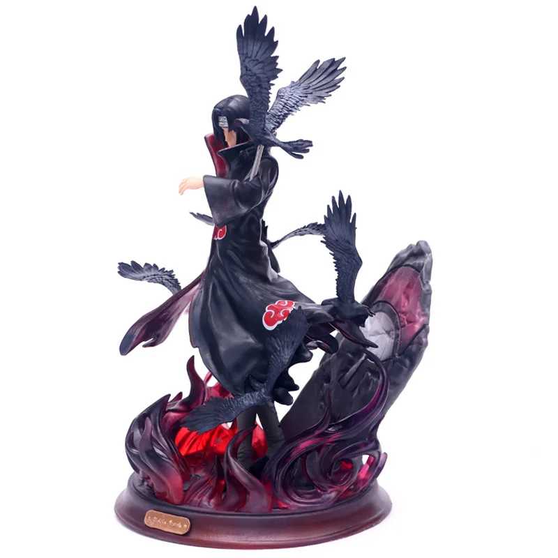 Мультфильм Аниме Наруто Shippuden Itachi ПВХ фигурка игрушки ГК Учиха Итачи с воронкой