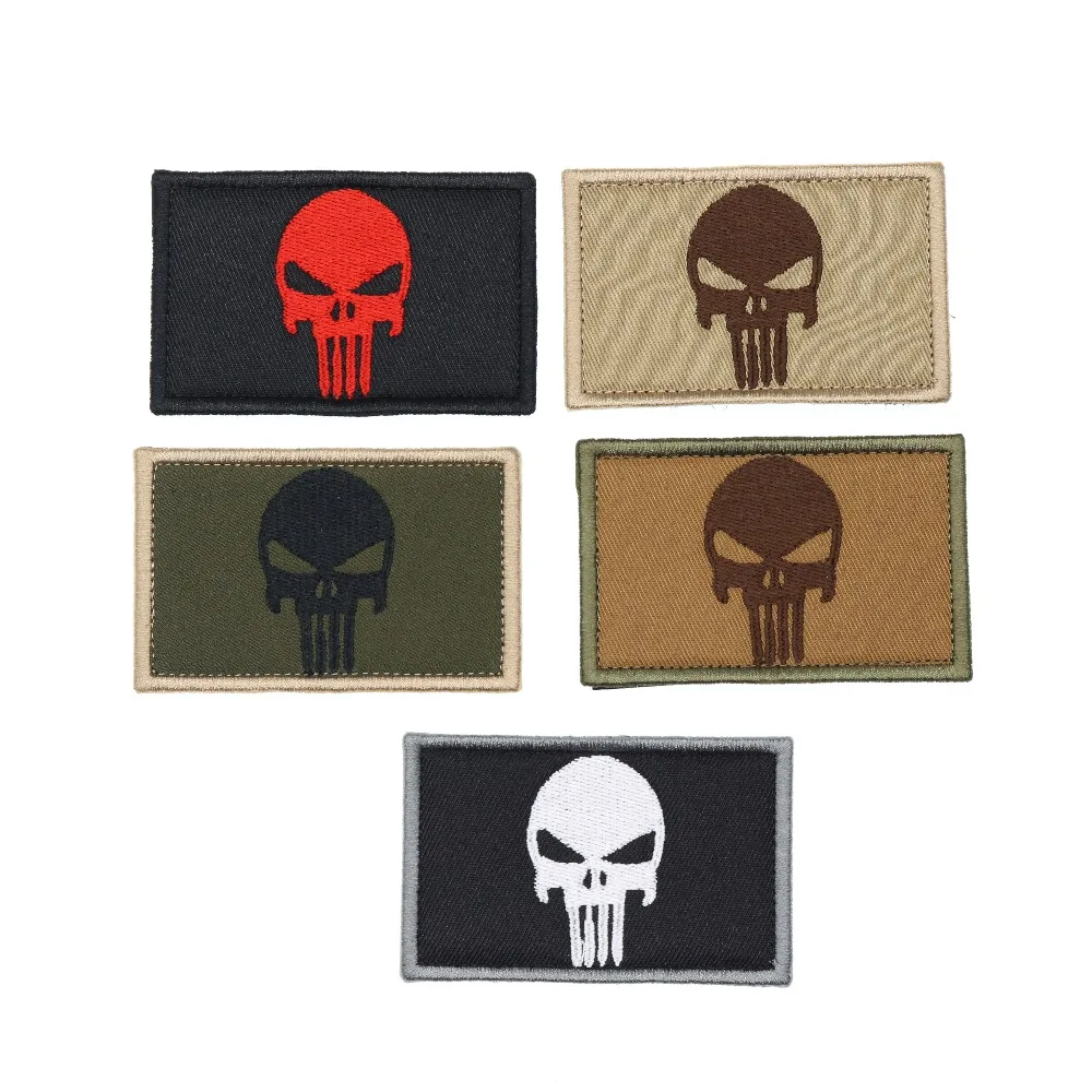 Вышитые наклейки джинсы с вышитыми черепами стандартная ткань чехол для