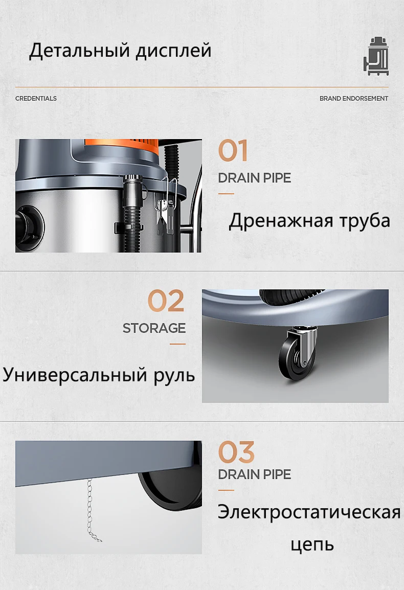 JIE NUO промышленный пылесос заводской цех пыли большой всасывания высокой мощности большой грузовик с сильным коммерческим