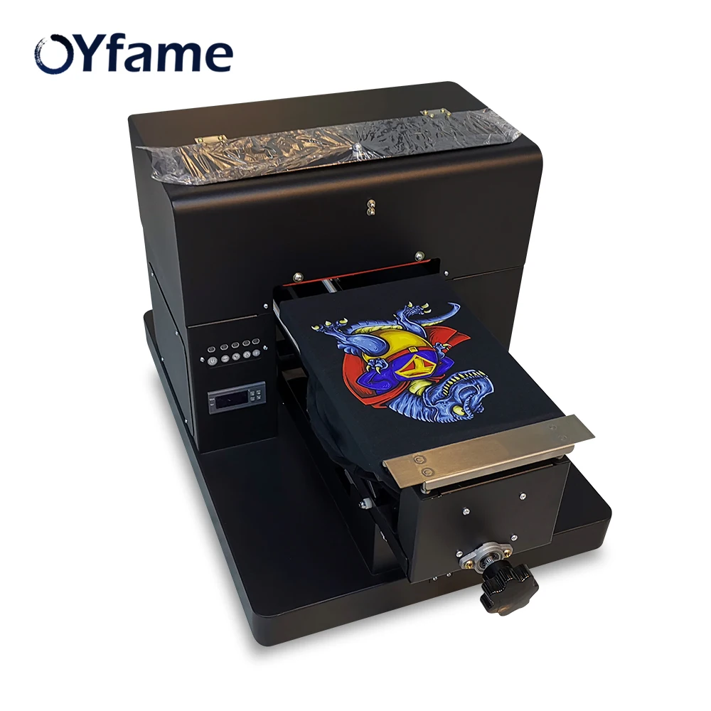 OYfame A4 планшетный принтер A4 DTG Футболка принтер для темного и светильник одежда футболка печатная машина с рамкой держателя футболки