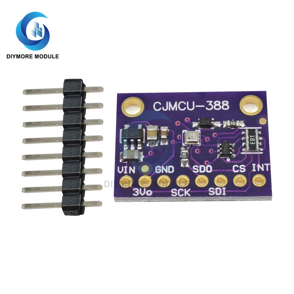 BMP388 атмосферное Давление Сенсор модуль IIC I2C SPI 24Bit низкая Шум 1 71 V-3 6 V Цифровой для